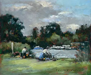 Anglers: Rain Clouds and Anglers