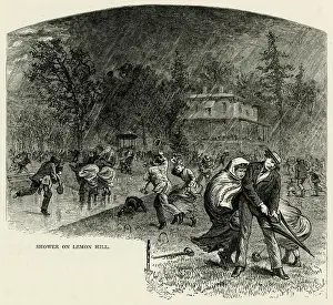 Croquet: RAIN STOPS CROQUET