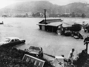 Typhoons: Rain typhoon, Kochi, 1st September 1971