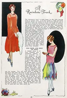 Create: A rainbow frock