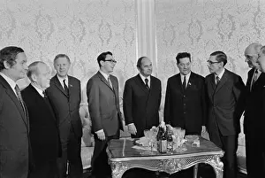 Parliamentary: Rainer Barzel visits USSR