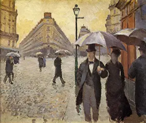 Caillebotte: A Rainy Day