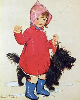 Wellies: Rainy Day by Muriel Dawson