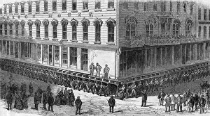 Briggs: Raising of the Briggs House, Chicago