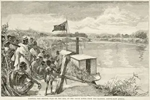 Zambesi: RAISING BRITISH FLAG