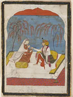 Favours: Raja offering a bracelet to a lady