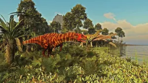 Fern: Rajasaurus in the Lameta Formation of Western
