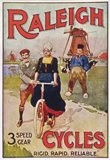 Learns: RALEIGH BICYCLE ADVERT