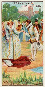 1581: RALEIGH & ELIZABETH