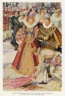 Sacrifices: RALEIGH LAYS CLOAK