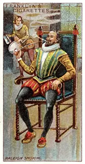 Doused: RALEIGH SMOKING IN CHAIR