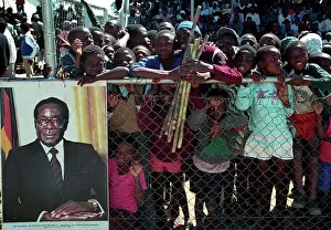 Mugabe: Rally addressed by President Robert Mugabe
