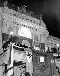 Swastikas: Rally in Bratislava, 1939
