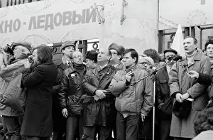 Protesters: Rally dedicated to the election of People's Deputies