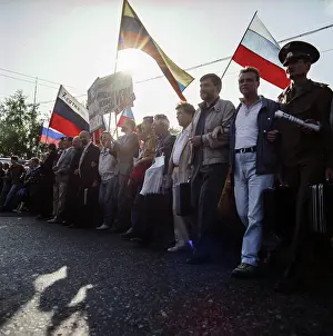 Organized: Rally in defence of freedom of speech