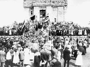 Stresemann: Rally for the eastern regions of Germany 1921