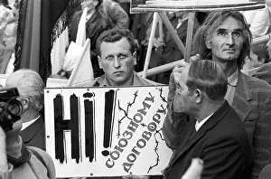 Kyiv: Rally in Kiev, 1990