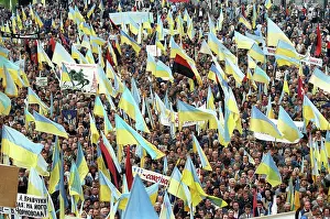 Kyiv: Rally in Kyiv, 1990