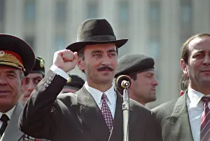 Dzhokhar: Rally at Liberty Square in Grozny, 1994