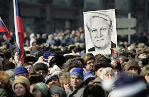 Supporting: Rally in Manege square, 1991