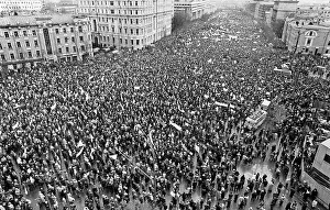 Forthcoming: Rally in Moscow, 1990