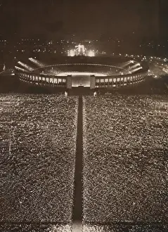 Maifeld: Rally at the Olympic Stadium in Berlin, 1937