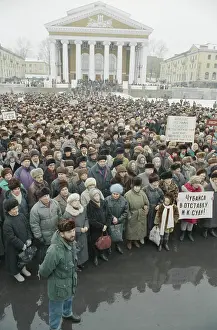 Wages: Rally of Prokopevsk workers