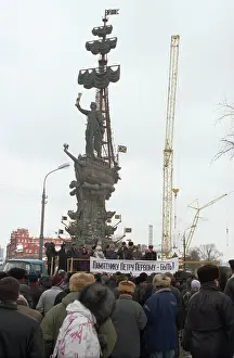 Protesters: Rally in protection of rights of creative intellectuals