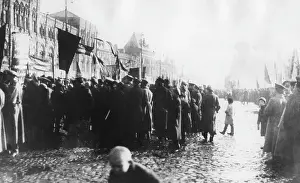 Demo: Rally at Red Square, 1917