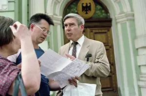 Protesters: Rally in support of Erich Honecker in Moscow