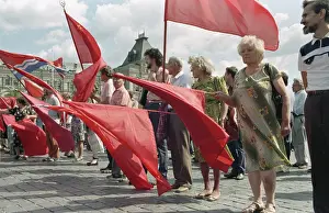 Honecker: Rally in support of Erich Honecker in Moscow