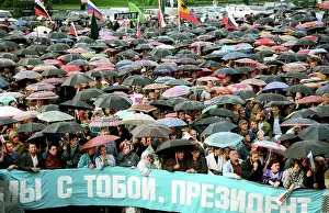 Parliamentary: Rally in support of President Boris Yeltsin, 1993