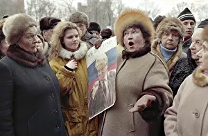 Radical: Rally in support of radical economic reforms in Russia