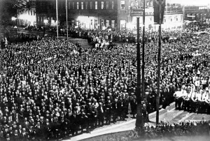 Sovereignty: Rally at the Theater Square in Bratislava, 1939