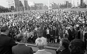 Victorio: Rally in V. Codovilla square