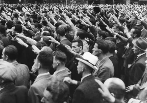 Wenceslas: Rally at Wenceslas Square in Prague, 1942