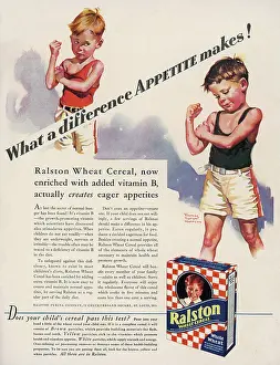 Ralston: RALSTON WHEAT CEREAL AD