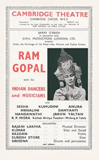 Choreography: Ram Gopal with his Indian Dancers and Musicians