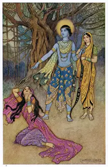 Avatar: Rama Spurns Demon Lover