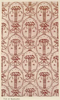 Repeated: Rambouillet textile design