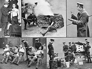 Ramc: The R.A.M.C. in training at Chelsea, WW1