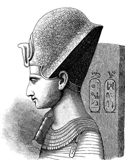 1290: Ramesses II the Great, King of Egypt circa 1290