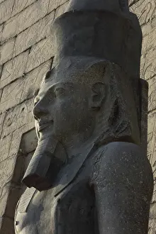 Ipet: Ramesses II, Pylon, Luxor Temple, Luxor, Egypt