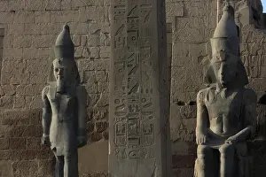 Ipet: Ramesses II, Pylon, Luxor Temple, Luxor, Egypt