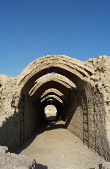 Warehouses: Ramesseum. Temple area designed to barns or warehouses. Luxo