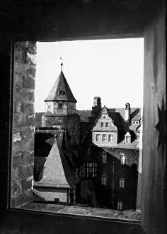 Mansfeld: Rammelburg in Mansfeld on the banks of the