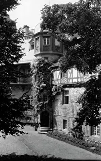 Mansfeld: Rammelburg in Mansfeld on the banks of the