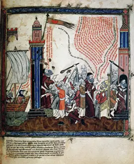 Karlsruhe: Ramon Llull (1235-1316). Breviculum Codex. Miniature. Baden