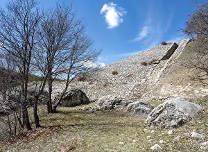 Yerkapi: Rampart of Yerkapi, Hattusa, Anatolia, Turkey