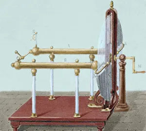 Disc: Ramsden electric machine designed by Jesse Ramsden (1735-18